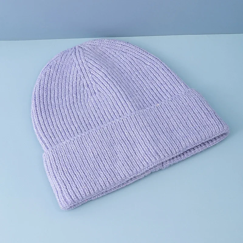新作の女性用リブ編みニット帽、斑点模様のグリッター装飾が施さ - Beanie Cuffed Knit のレビューと価格