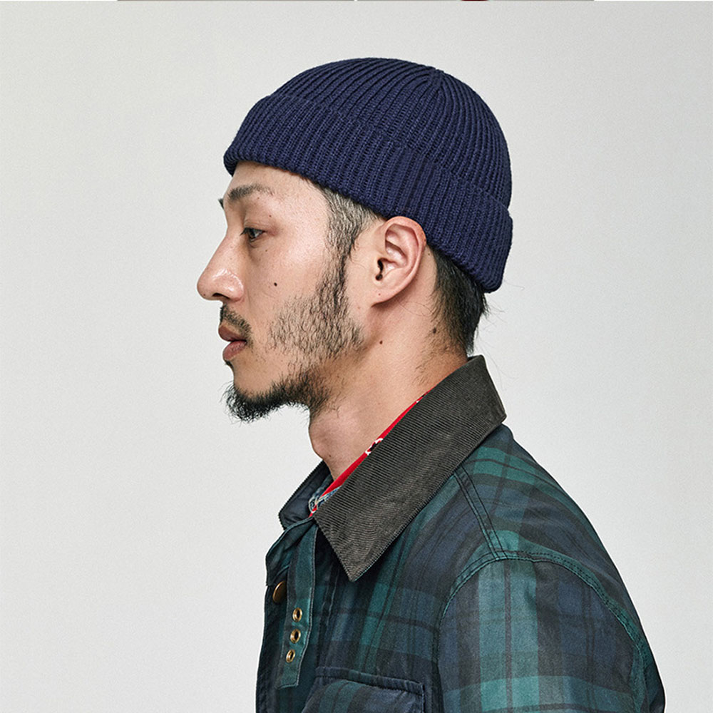 ユニセックスニットビーニーハット、無地の折り返し付き冬用キャ - Beanie Cuffed Knit のレビューと価格