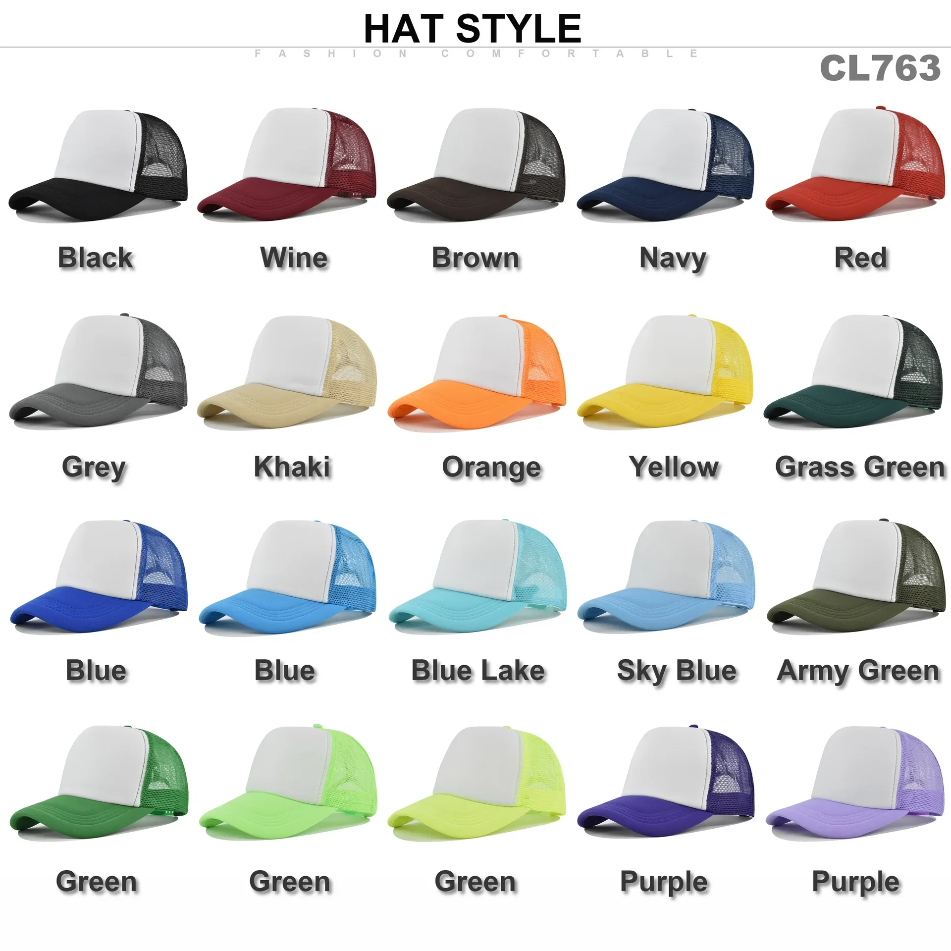 無地のユニセックスな5パネル・トラッカーハット。大人向けで、 - Corduroy Cap 5 Panel のレビューと価格